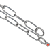 Collare Ovalino in Acciaio Inox Diam.4 mm -58cm