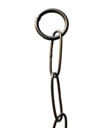Collare Catena Acciaio Ultraleggero Fatto a Mano Diam. 3 mm-66cm