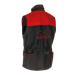 Gappay Gilet/Giubbino Suprima-Nero/Rosso-L