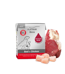 Platinum Menu-Manzo e Pollo-375gr