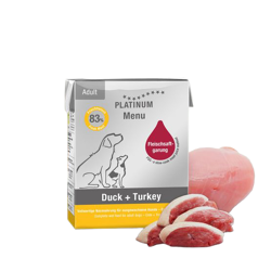 Platinum Menu-Anatra e Tacchino-375gr