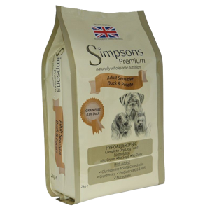 Simpsons Adulto Sensitive Anatra e Patate, 2 KG