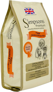 Simpsons Puppy Pollo e Riso Integrale, 2 KG