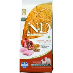 N&D ANCESTRAL Dog Senior Pollo e Melograno - Medium Maxi - 12kg