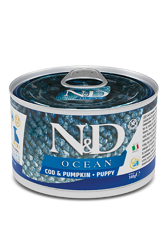 N&D DOG OCEAN Puppy - Merluzzo e Zucca - 140g