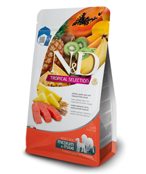 N&D DOG TROPICAL SELECTION Adult Salmone - Medium Maxi - 10kg 