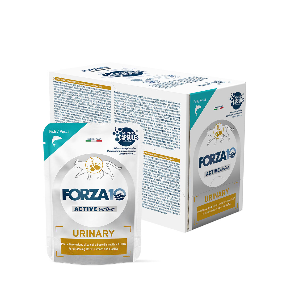 Forza10 Actiwet, Urinary Pesce, 12x80 g
