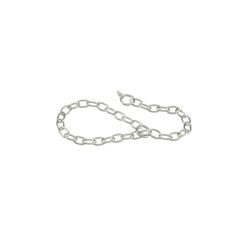 Collare a Strangolo con Maglia Ovale in Acciaio - 3x600 mm