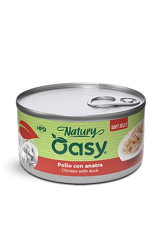 Oasy Wet Cat Natury Soft Jelly - Pollo con Anatra - 150 g