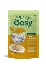 Oasy Wet Cat Natury Soft Jelly - Pollo con Quinoa - 70 g