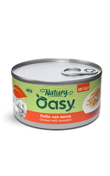 Oasy Wet Cat Natury Soft Jelly - Pollo con Zucca - 150 g
