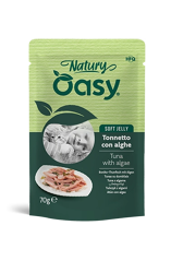Oasy Wet Cat Natury Soft Jelly - Tonnetto Con Alghe - 70 g