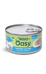 Oasy Wet Cat Natury Soft Jelly - Tonnetto con Alici - 85 g