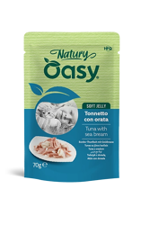 Oasy Wet Cat Natury Soft Jelly - Tonnetto Con Orata - 70 g