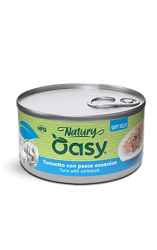 Oasy Wet Cat Natury Soft Jelly - Tonnetto con Pesce Oceanico - 150 g