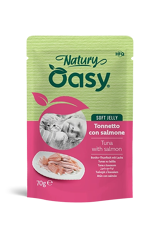 Oasy Wet Cat Natury Soft Jelly - Tonnetto Con Salmone - 70 g