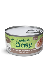 Oasy Wet Cat Natury Soft Jelly - Tonnetto con Vongole - 85 g