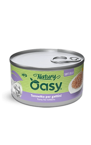 Oasy Wet Cat Natury Soft Jelly, Tonnetto per Gattini, 150 g