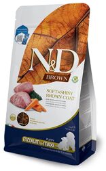 N&D Brown Dog Agnello, Spirulina e Carote Puppy Med/Max - 2 Kg