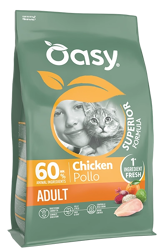Oasy Dry Cat Superior Adult - Pollo - 6 kg