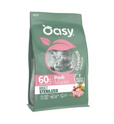 Oasy Dry Cat Superior Adult - Sterilized Maiale - 300 g