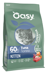 Oasy Dry Cat Superior Kitten - Tonno - 1,5 kg