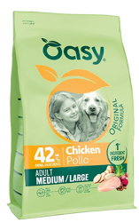 Oasy Dry Dog Original Adult Pollo - Medium/Large - 2 kg