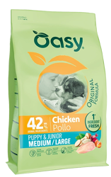 Oasy Dry Dog Original Puppy Pollo - Medium/Large - 10 kg