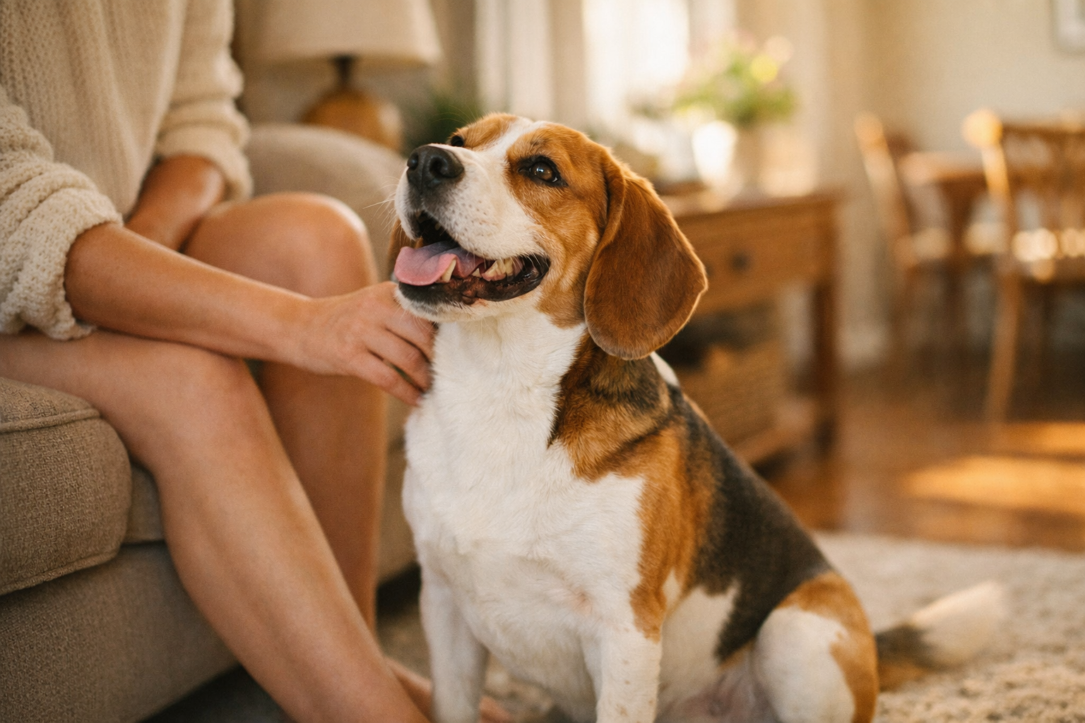 Cane sereno a casa con antiparassitario Frontline Tri-Act